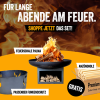 Feuerschale Palma - Safety Set