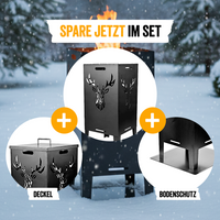 Feuertonne 78cm "Hirsch"