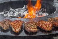Grillring Edelstahl für eine Feuerschale mit ø 80 cm