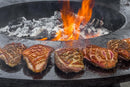 Grillring Edelstahl für eine Feuerschale mit ø 100 cm