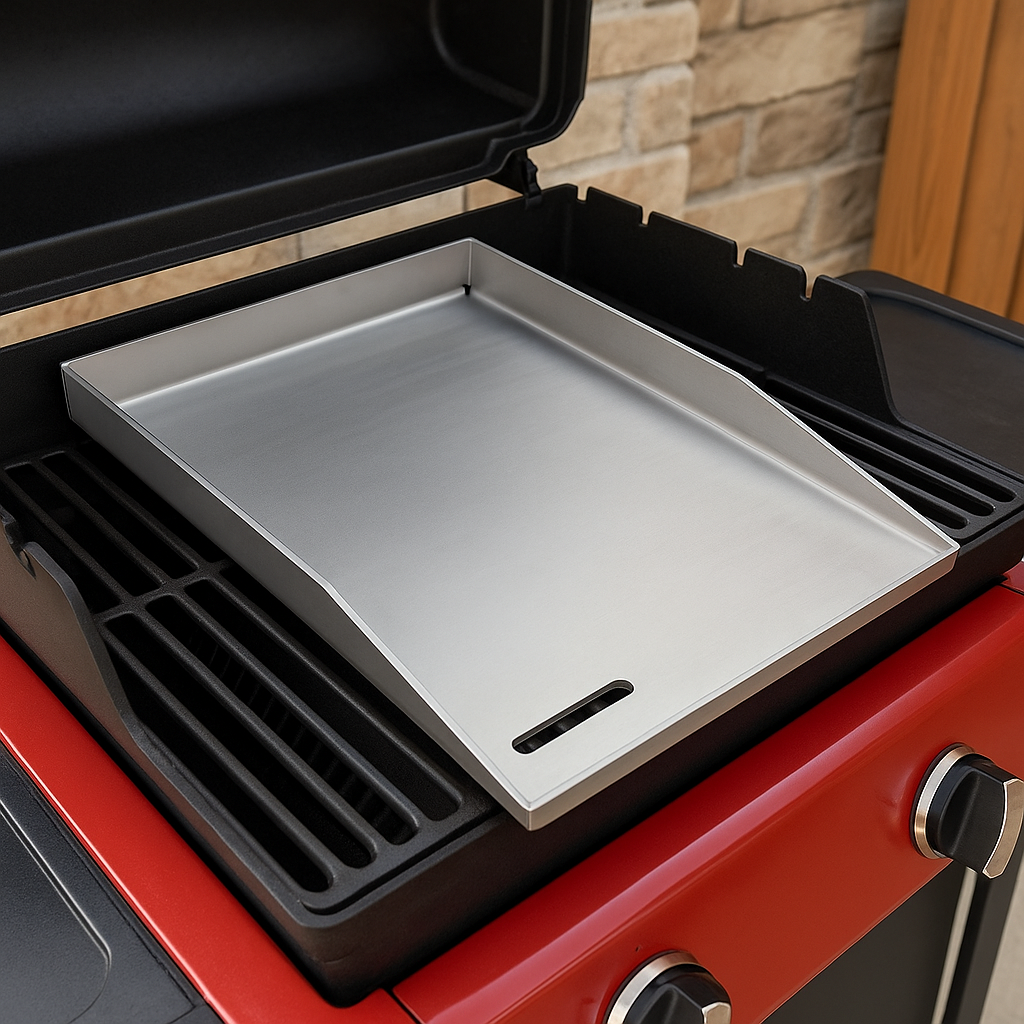 Grillplancha / Gemüseplancha aus Edelstahl o. Feinkornstahl