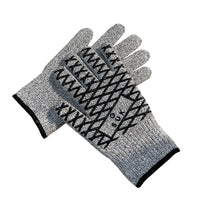 Hitzebeständiger Grillhandschuh grau / schwarz