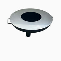 Grillring Edelstahl für eine Feuerschale mit ø 100 cm