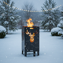 Feuertonne 78cm "Hirsch"