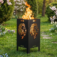 Feuertonne 50cm "Löwe"