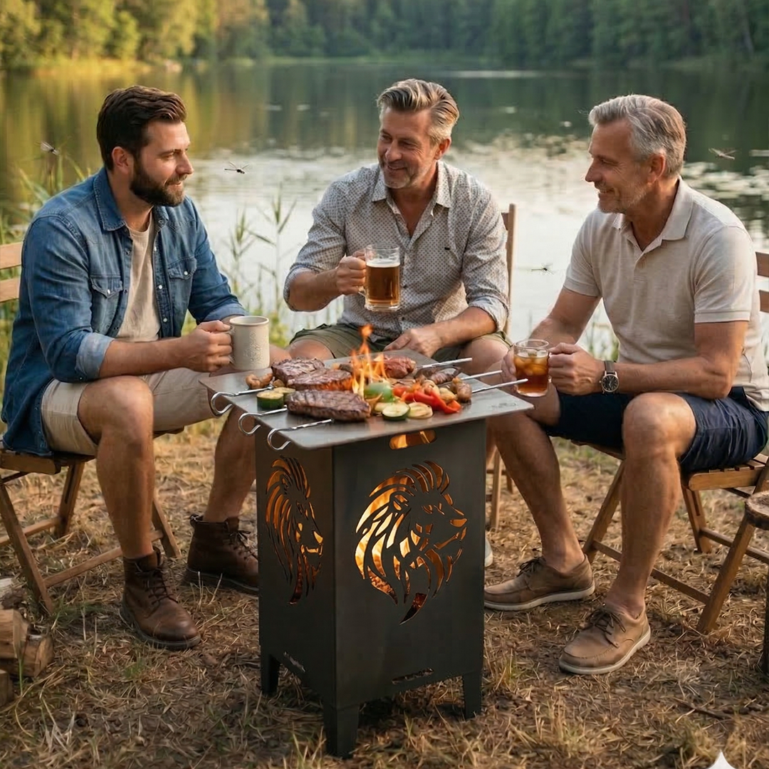 Feuertonne 50cm "Löwe"