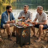 Feuertonne 50cm "Löwe"