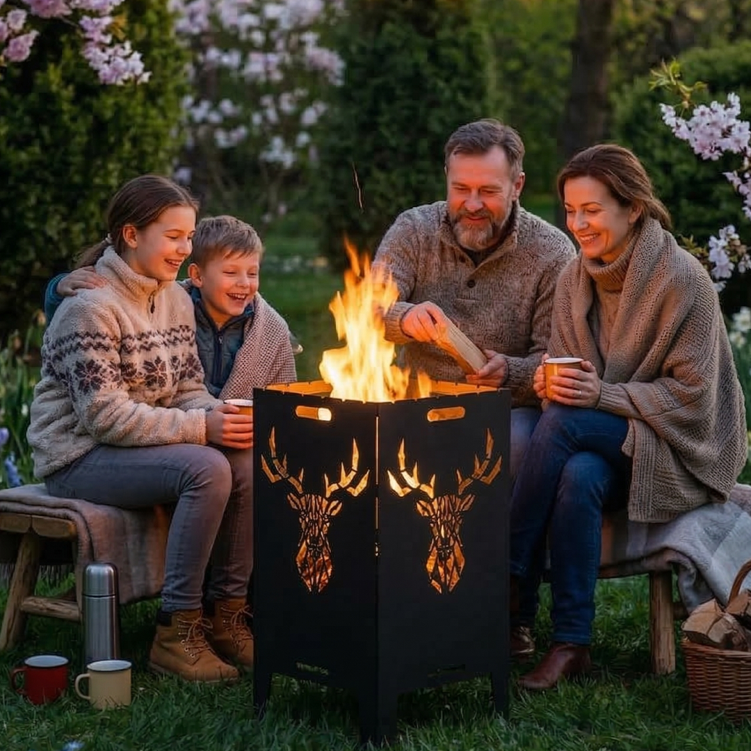 Feuertonne 50cm "Hirsch"